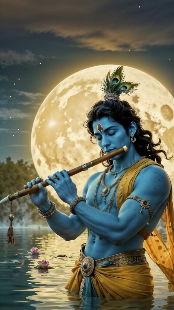 Lord krishna Mobile wallpaper